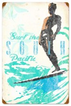 Vintage-Retro South Pacific Metal-Tin Sign