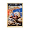 Retro Spanish Grand Prix Tin Sign 16 x 24 Inches