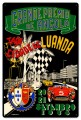 Vintage Angola Grand Prix 24 x 16 inches Tin Sign