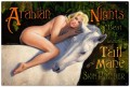 Vintage-Retro Arabian Nights - Pin-Up Girl Metal Sign -  LARGE