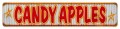 Vintage-Retro Candy Apples Metal-Tin Sign