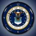 Vintage-Retro  US Air Force Lighted Wall Clock