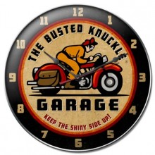 Retro Rider Wall Clock