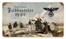 Vintage-Retro Heavy Gun Metal-Tin Sign