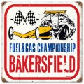 Vintage-Retro Bakersfield Metal-Tin Sign
