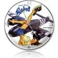 Vintage-Retro Bombs Away Baby Wall Clock