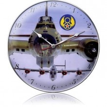 Vintage-Retro B-17 and B-24 Wall Clock