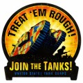 Retro Join The Tanks Metal Sign