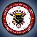 Vintage-Retro  Cats Paw Lighted Wall Clock