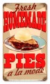 Vintage-Retro Homemade Pies Metal-Tin Sign