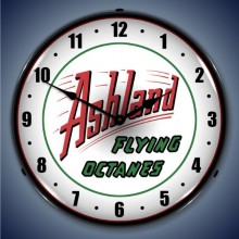 Vintage-Retro  Ashland Gas Lighted Wall Clock