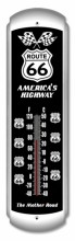 Retro Route 66 Thermometer 5 x 17  Inches