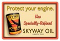 Vintage-Retro Skyway Oil Metal-Tin Sign
