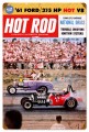Vintage-Retro Hot Rod Magazine National Drags Metal-Tin Sign