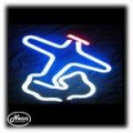 Airplane Neon Sculpture