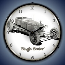 Vintage-Retro  Single Seater Lighted Wall Clock
