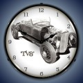 Vintage-Retro  TV8 Lighted Wall Clock