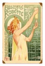 Vintage-Retro Absinthe Robette Metal-Tin Sign