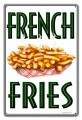 Vintage-Retro French Fries Metal-Tin Sign 3