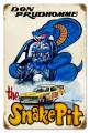 Vintage-Retro Snake Pit Metal-Tin Sign
