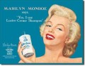 Retro Monroe Luster-Creme Metal Sign