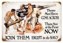 Vintage-Retro These Men Metal-Tin Sign