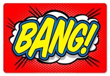 Vintage-Retro Bang Metal-Tin Sign