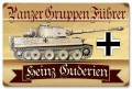 Vintage-Retro Panzer Gruppen Metal-Tin Sign - Personalized