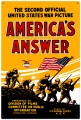 Vintage-Retro Americans Answer Metal-Tin Sign LARGE