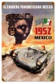 Vintage-Retro Panamericana Mexico Metal-Tin Sign 16 x 24 Inches