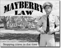 Retro FIFE - Mayberry Law Metal Sign