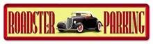 Vintage-Retro Roadster Parking Metal-Tin Sign