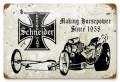Vintage-Retro Schneider Racing Cams Metal-Tin Sign