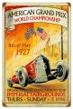 Vintage-Retro American Grand Prix Metal-Tin Sign 16 x 24 Inches