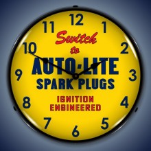 Vintage-Retro  Autolite Lighted Wall Clock