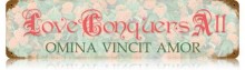 Vintage-Retro Love Conquers All Metal-Tin Sign