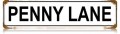 Vintage-Retro Penny Lane Metal-Tin Sign