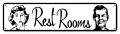 Vintage-Retro Restrooms Metal-Tin Sign 1