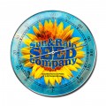 Vintage Sun Rain Seed Metal Thermometer 14 x 14 Inches Inches