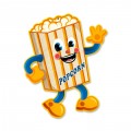 Vintage Pop Corn Tin Sign 11 x 14 Inches