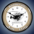 Vintage-Retro  Bonneville Race Track Lighted Wall Clock