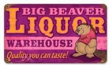 Vintage-Retro Liquor Warehouse Metal-Tin Sign