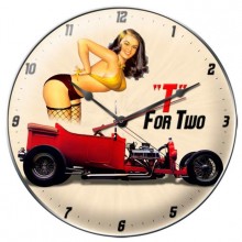 Vintage-Retro T Bucket Wall Clock