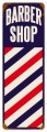 Vintage-Retro Barber Pole Metal-Tin Sign