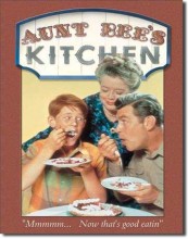 Vintage Aunt Bee's Kitchen Metal Sign