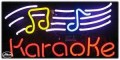 Neon Business Sign - Karaoke