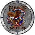 Vintage-Retro Forever Wild Wall Clock
