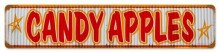 Vintage-Retro Candy Apples Metal-Tin Sign