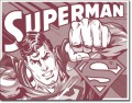 Superman - Duotone Tin Sign