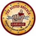 Vintage  Busted Knuckle Garage Tin Sign 7